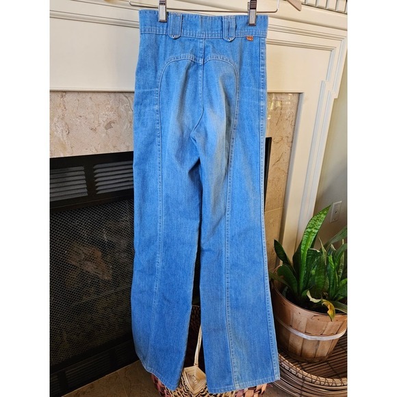 Levi's Blue Flare & Wide Leg Jeans - Picture 13 of 14